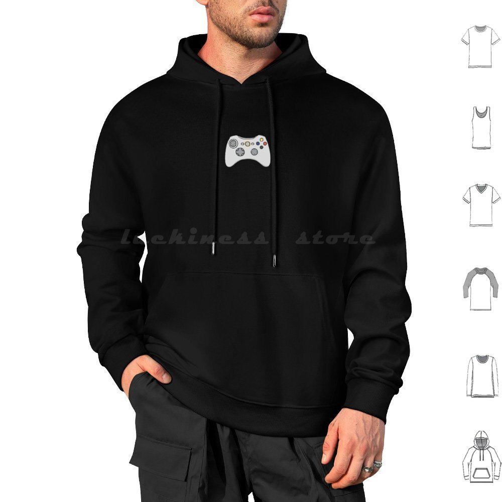 Console Gaming Hand - Controller Hoodie Cotton Long Sleeve Ps1