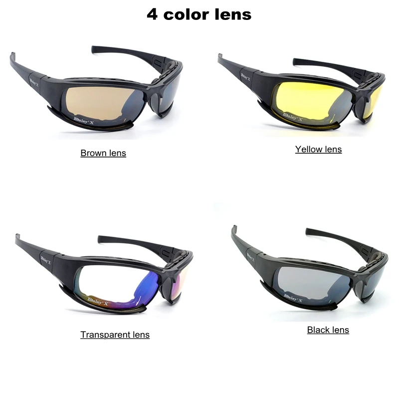 Daisy Tactical Goggles Sunglas - Gaming Glasses Uv ulasan dan harga
