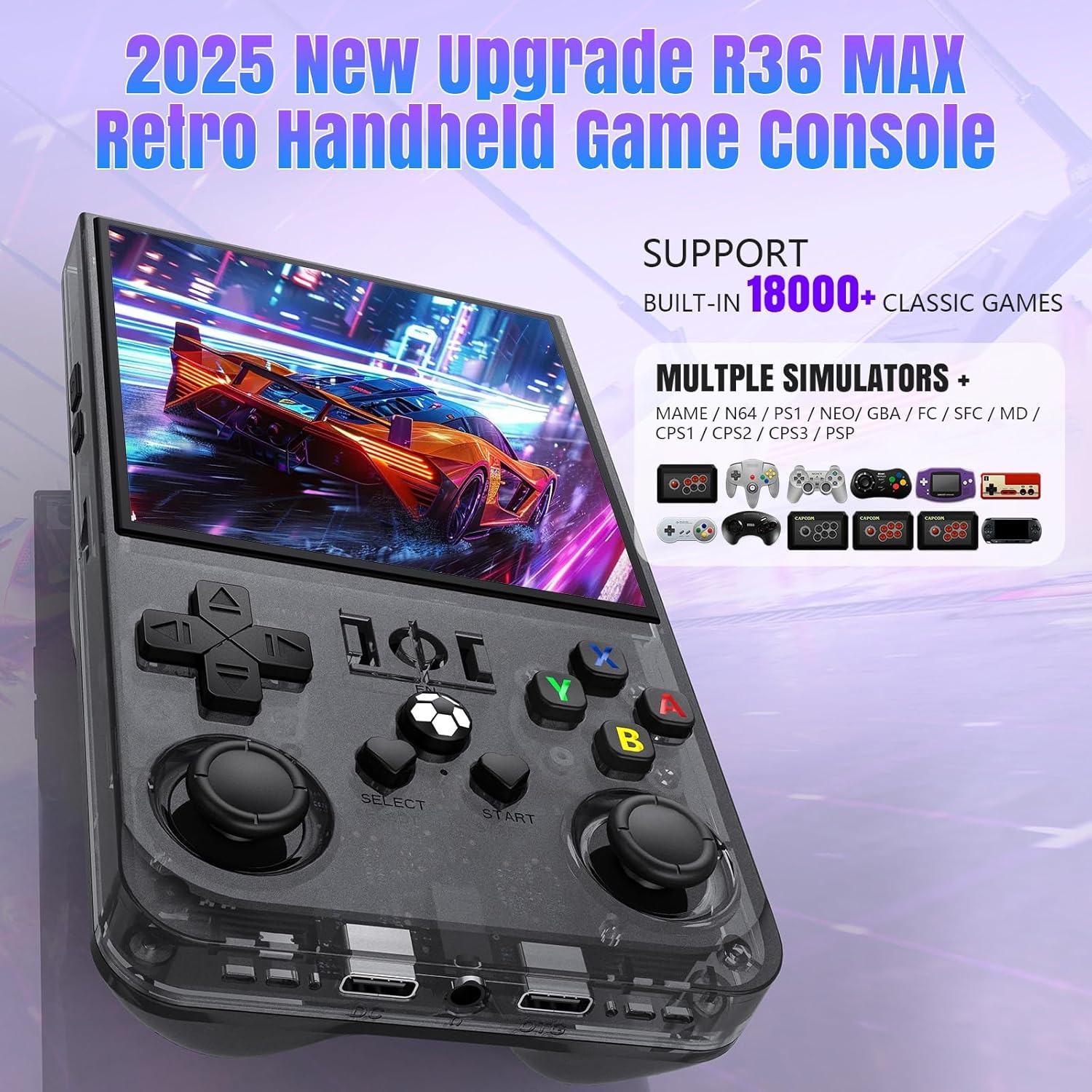 FLLBW R36 Max R36PRO Retro Gam - Console Gaming Hand ulasan dan harga