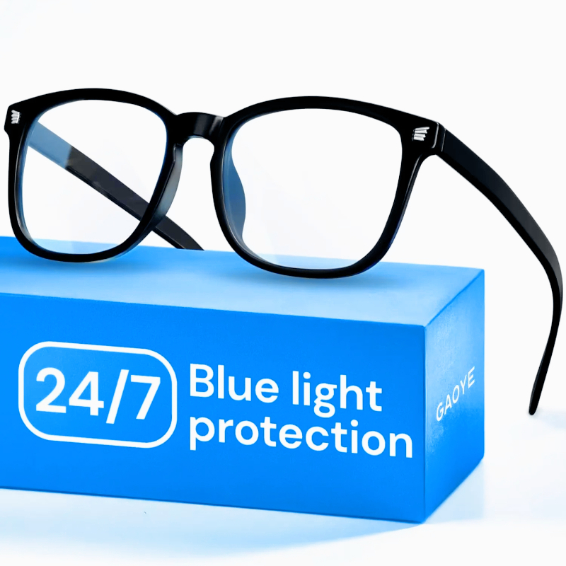Black Blue Light Glasses for C - Gaming Glasses Uv ulasan dan harga