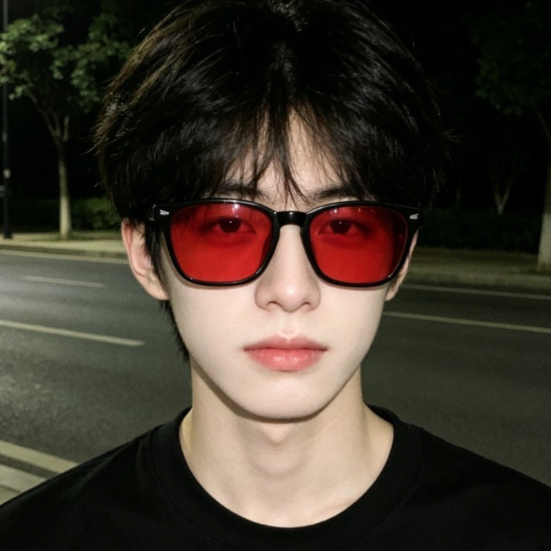 1pcs Red Lens Korean Polarized - Gaming Glasses Uv ulasan dan harga