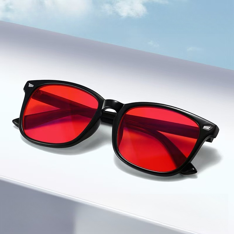 1pcs Red Lens Korean Polarized - Gaming Glasses Uv ulasan dan harga