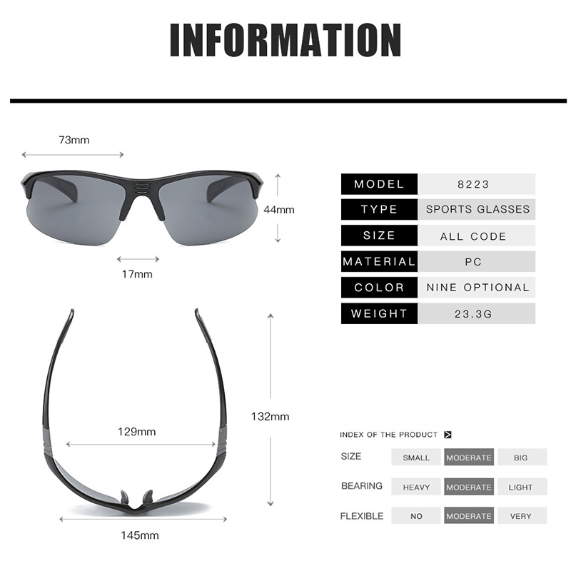 HD Anti-impact Shooting Tactic - Gaming Glasses Uv ulasan dan harga