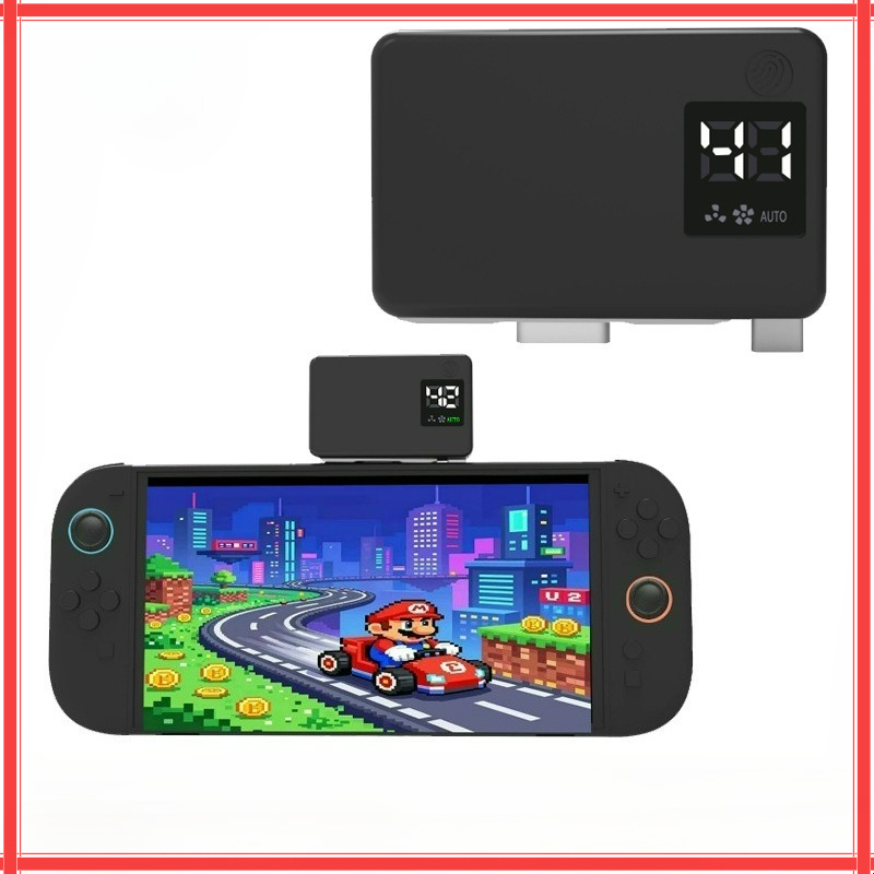 Switch 2 Smart Cooling Fan wit - Console Cooling Fan ulasan dan harga
