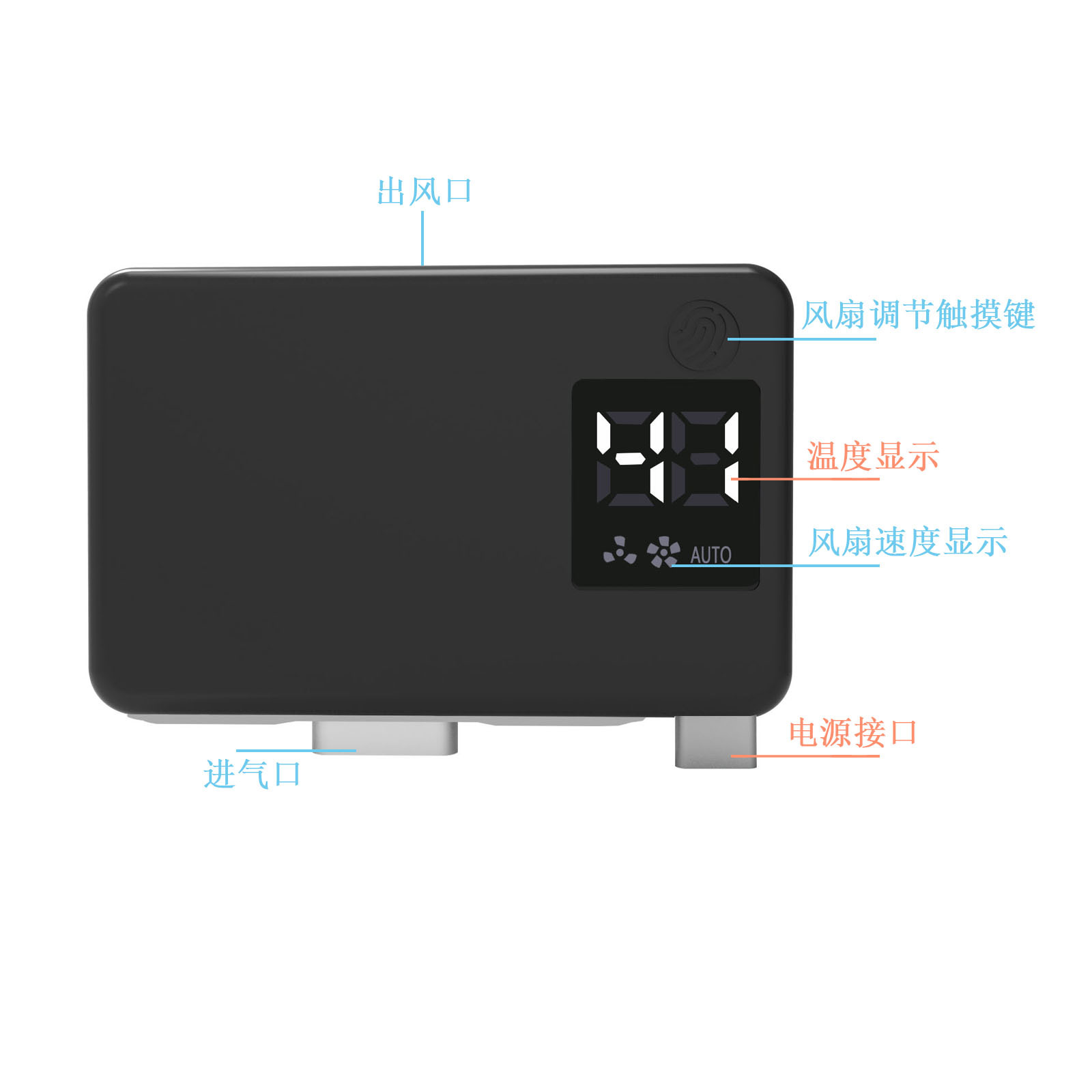 Switch 2 Smart Cooling Fan wit - Console Cooling Fan ulasan dan harga