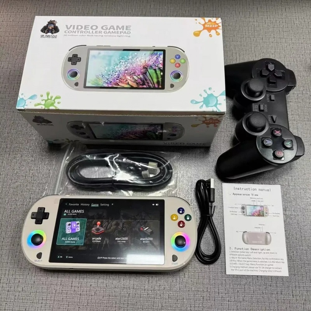 M22 Pro Retro Handheld Game Co - Q21 Gaming Console ulasan dan harga