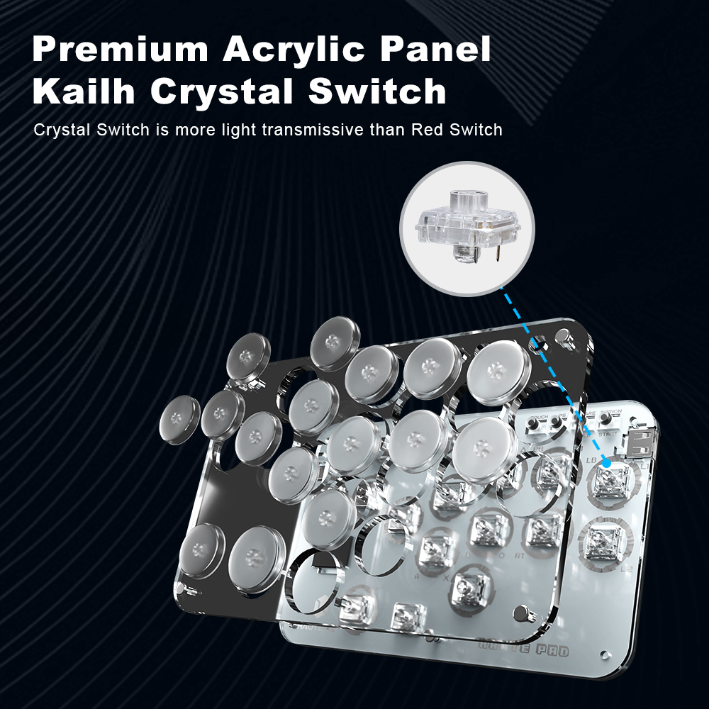 Haute42 Arcade Joystick Hitbox - Gaming Console Tv Stick ulasan dan harga