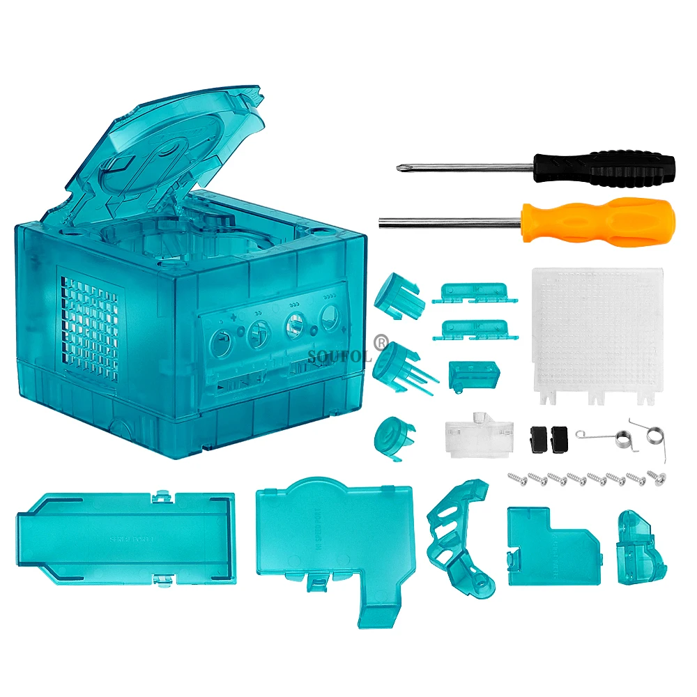 Ice Blue Replacement Case for  - Gaming Console Nintendo ulasan dan harga