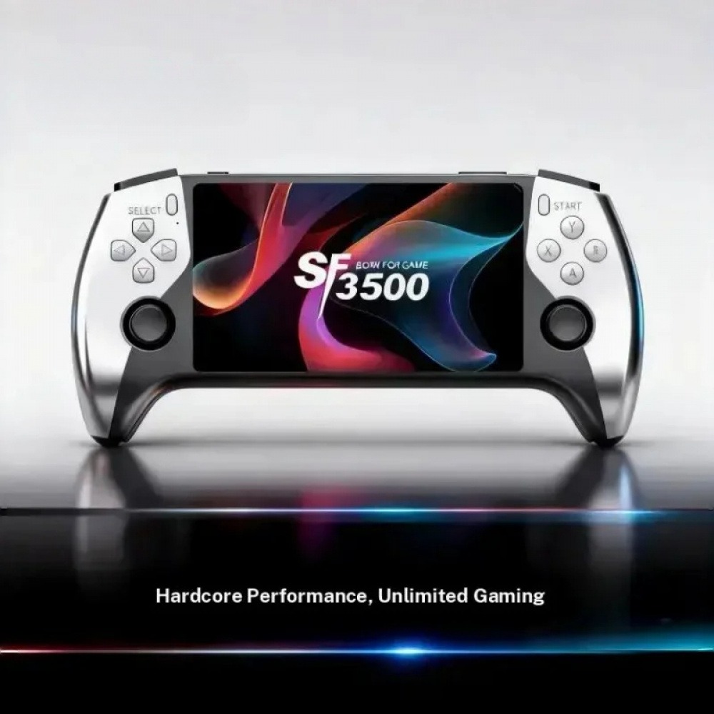 SF3500 5-inch Large Screen Dua - Q21 Gaming Console ulasan dan harga