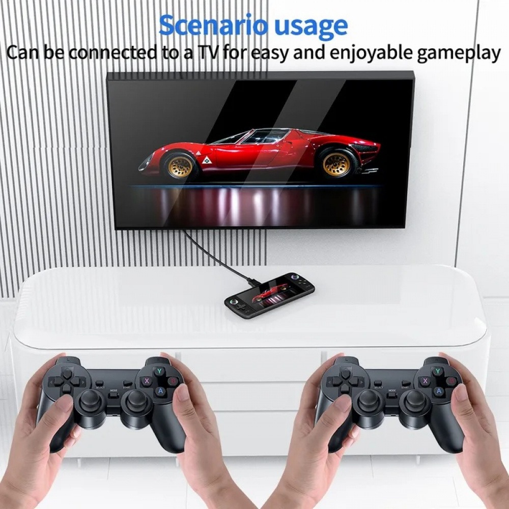 M27 7 Inch IPS Screen  Handhel - Q21 Gaming Console ulasan dan harga