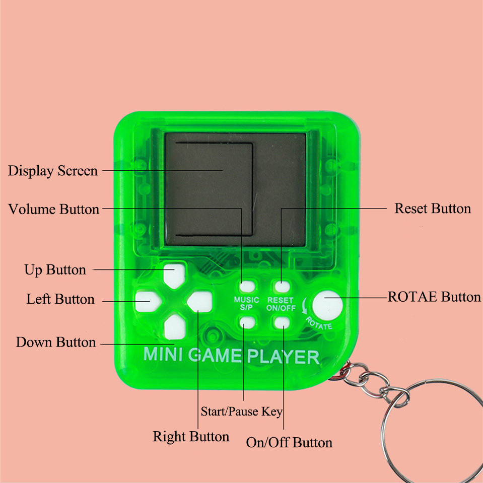 GAMINJA Retro Mini Handheld Ga - Gaming Console 6 Year Old ulasan dan harga