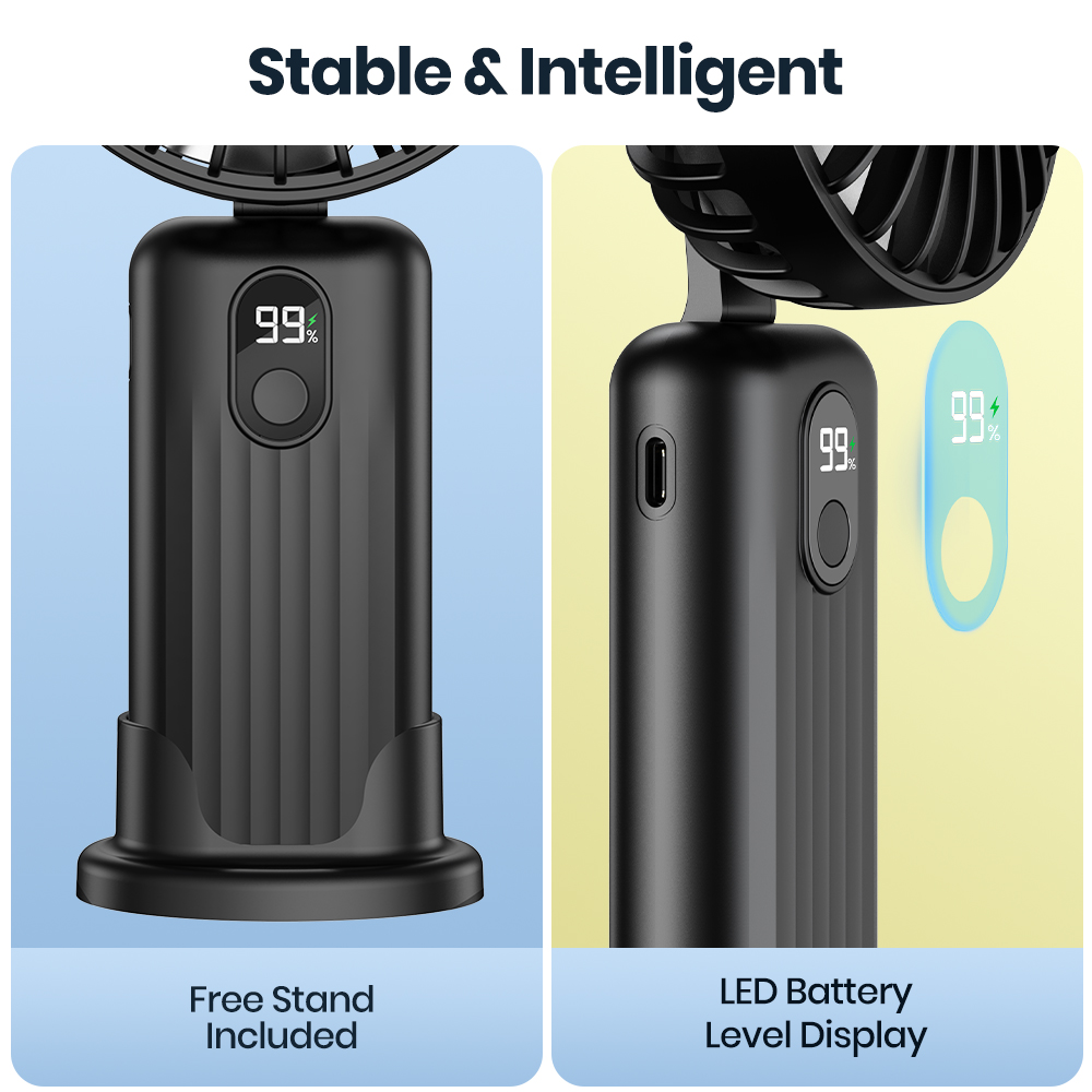 TOPK Portable Mini Fan,2400mAh - Gaming Console K36 ulasan dan harga