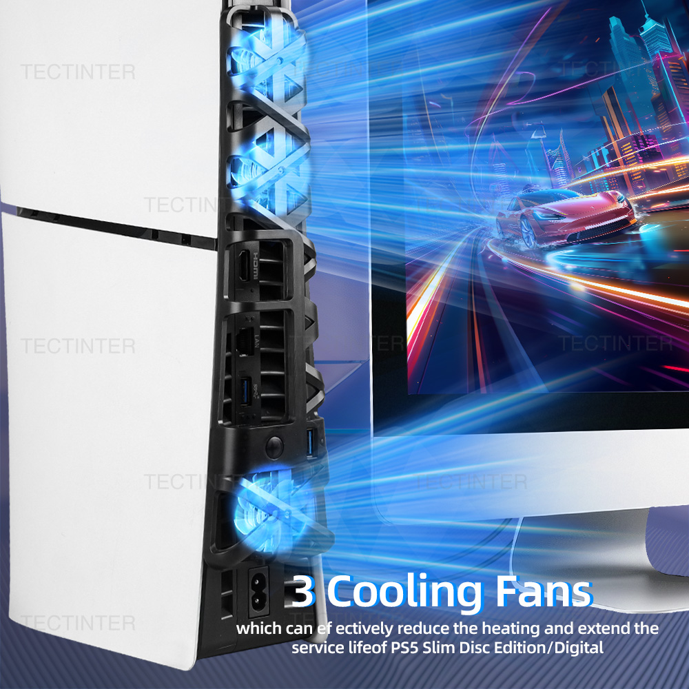 Cooling Fan for PS5 Slim Disc  - Console Cooling Fan ulasan dan harga