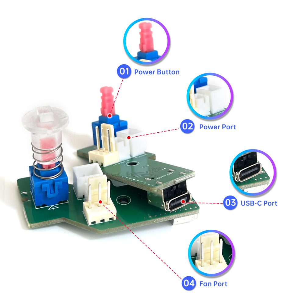 USB Type-C Power Adapter Kit F - Console Cooling Fan ulasan dan harga