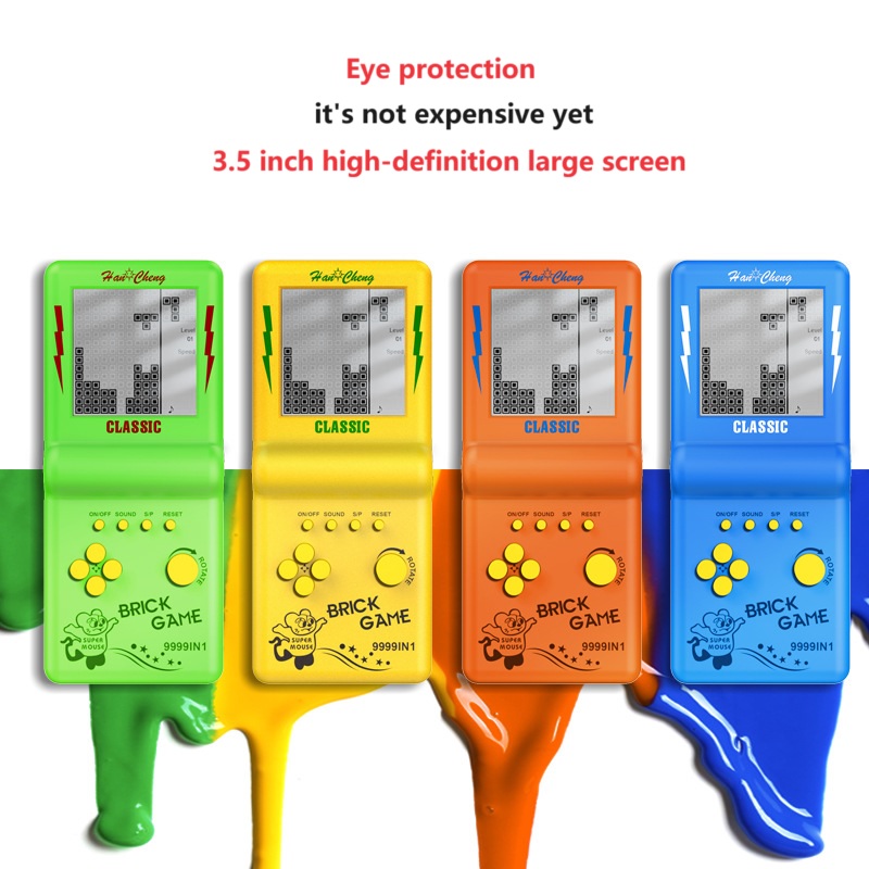 Russian Blocks Game Portable H - Gaming Console 6 Year Old ulasan dan harga