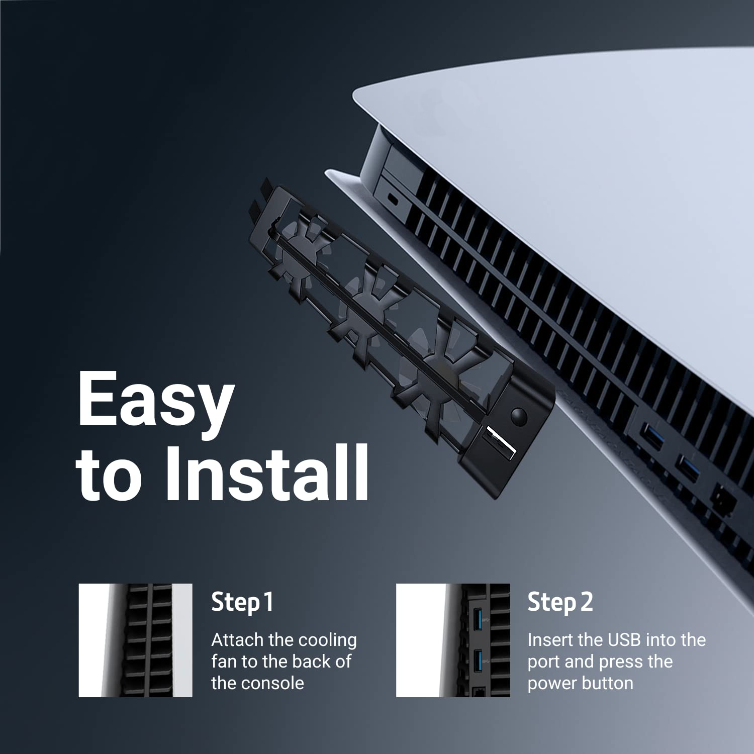 Cooling Fan for PlayStation 5  - Console Cooling Fan ulasan dan harga