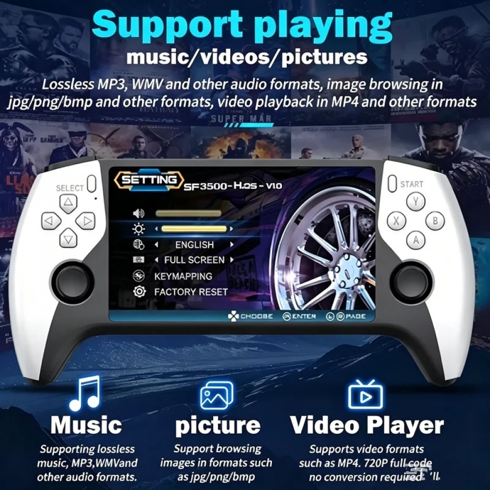 SF3500/Q21 Handheld Game Conso - Q21 Gaming Console ulasan dan harga
