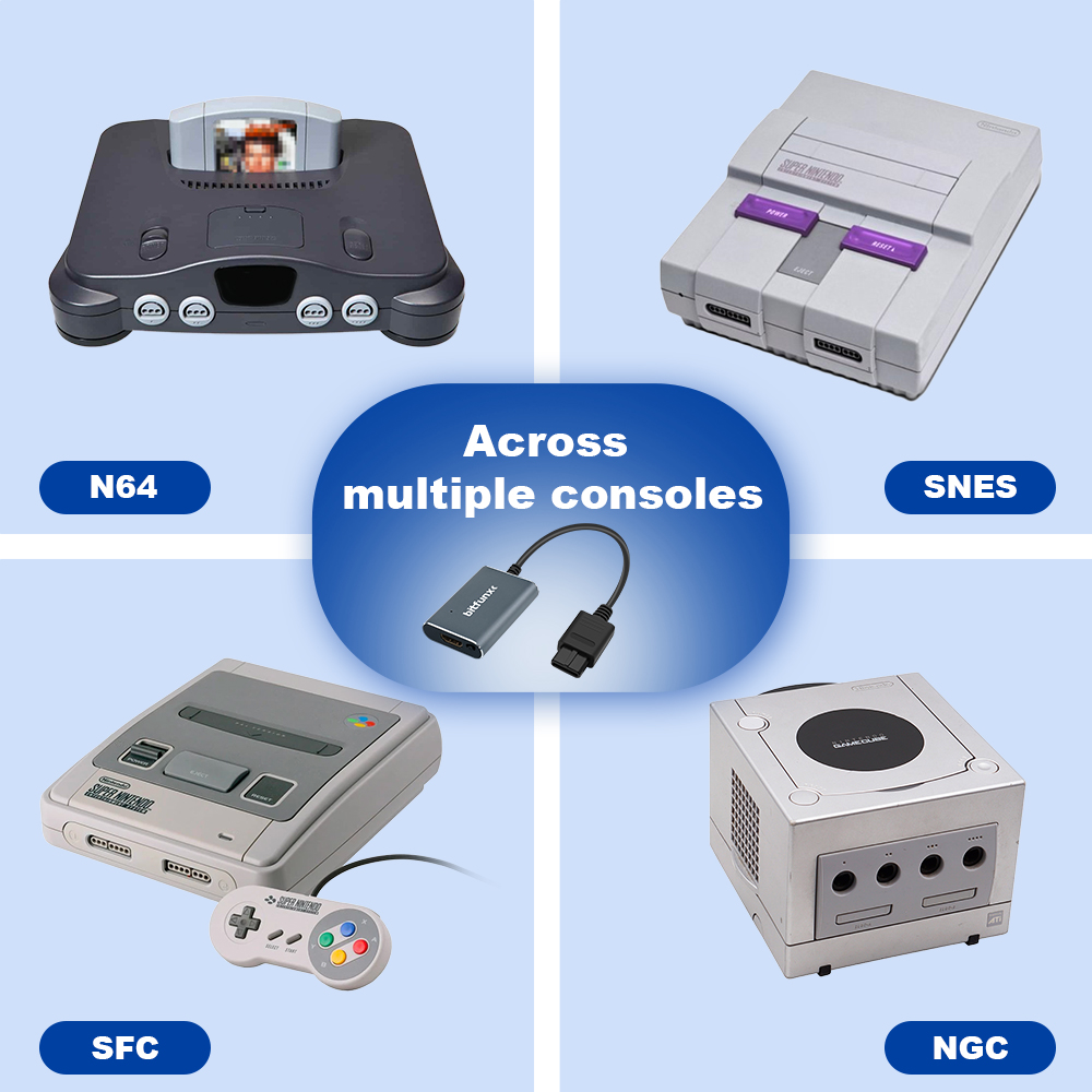 Bitfunx 720P HDMI™ Adapter S-v - Gaming Console Nintendo ulasan dan harga