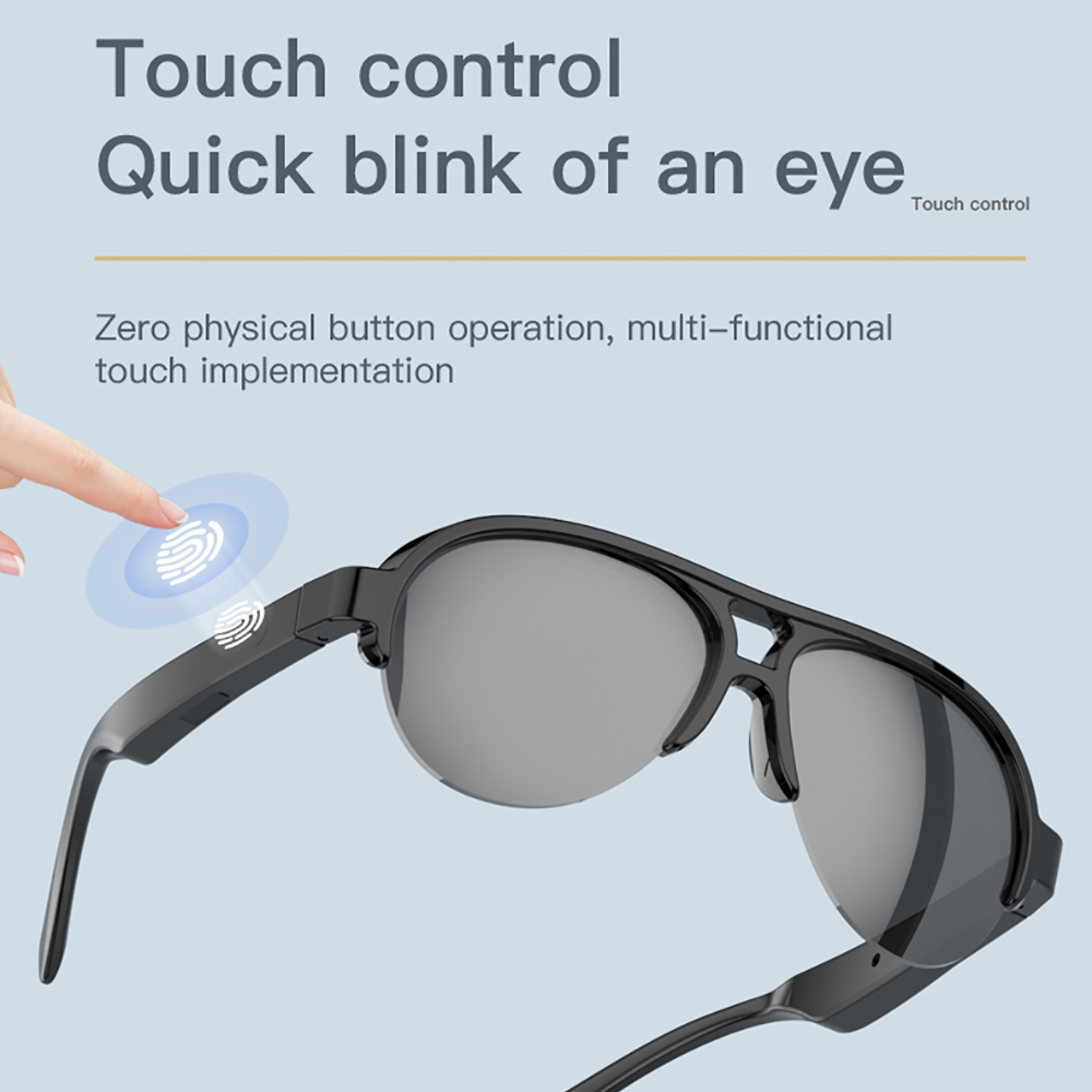 Smart Wireless Bluetooth Glass - Gaming Glasses Uv ulasan dan harga