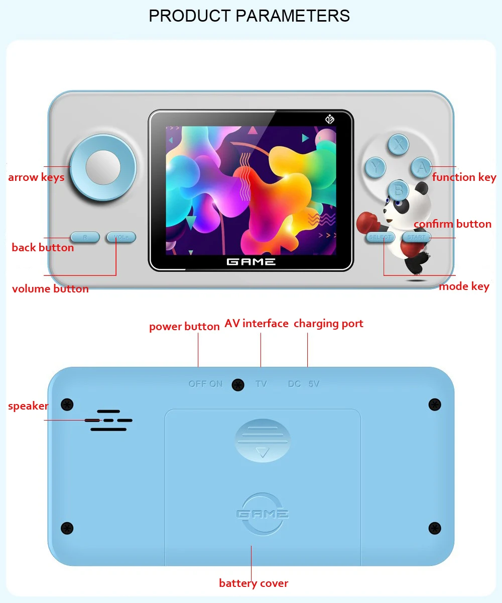 New S5 Mini Retro Video Gaming - Gaming Console 6 Year Old ulasan dan harga